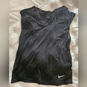 Nike dri fit black thin top